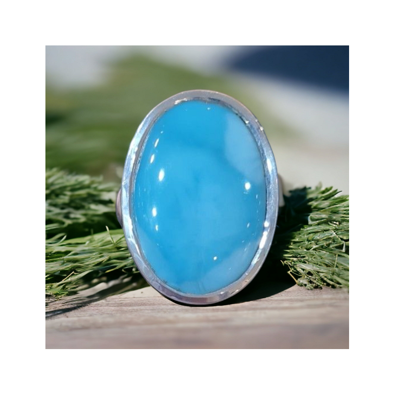 LARIMAR BAGUE ARGENT 925 1