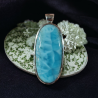 LARIMAR PENDENTIF ARGENT 925