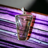 LABRADORITE VIOLETTE PENDENTIF ARGENT 1