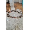 BRACELET EN AGATE BOTSWANA  8MM