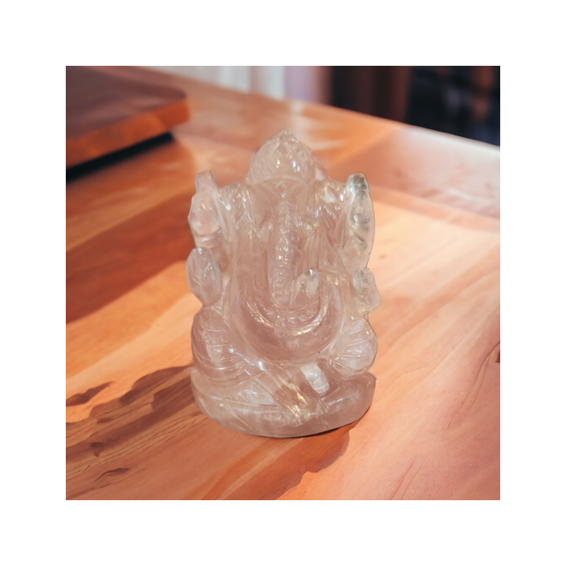 GANESH EN QUARTZ ROSE