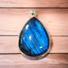 LABRADORITE PENDENTIF ARGENT 925 4