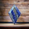 LAPIS LAZULI FORME DIAMANT SUR SOCLE 6