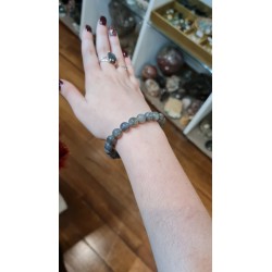 LABRADORITE FONCÉE 8MM