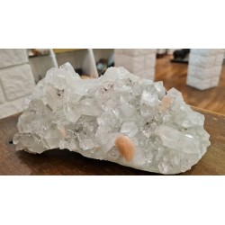 APOPHYLITE STILBITE STALACHITE PLAQUE