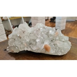 APOPHYLITE STILBITE STALACHITE PLAQUE