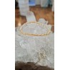 BRACELET EN CITRINE ET QUARTZ 6MM