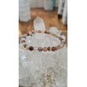 BRACELET EN AGATE BOTSWANA  6MM;